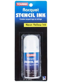 Tourna Logo Stencil Yellow Ink