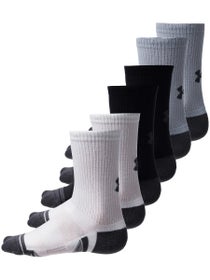 Under Armour Performance Tech 6-Pack Crew Socks