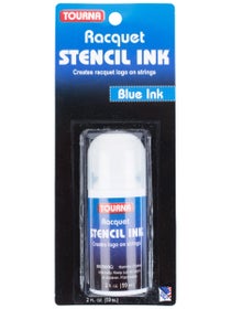 Tourna Logo Stencil Blue Ink