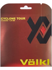 VOLKI Cyclone Tennis Racquet String 1.10mm 200m Reel Black Poly