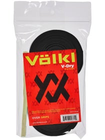 Volkl V-Dry Overgrip 30 Pack Black 2024