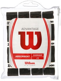 2 Pack - Wilson Pro Overgrip 3 Pack (White)