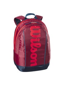 Wilson Junior Tennisrucksack Rot/Infrarot