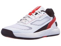Wilson Rush Pro 5 JR White/Red/Black Junior Shoe