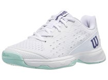 Wilson Rush Pro Ace Kinder Tennisschuh Weiß/Bay/Blau