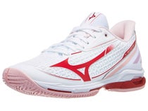 Mizuno Wave Exceed Tour 7 AC White/Pink Women Shoe
