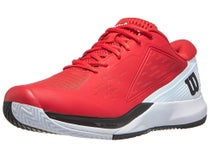 Chaussures Homme Wilson Rush Pro Ace Infrared/White/Black - TERRE BATTUE