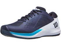 Chaussures Homme Wilson Rush Pro Ace Marine/Blanc/Bleu - TERRE BATTUE