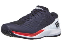 Chaussures Homme Wilson Rush Pro Ace Marine/Blanc/Rouge - TOUTES SURFACES