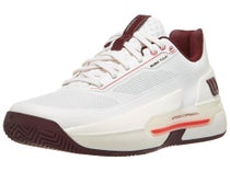 Wilson Rush Tour 5 AC White/Burgundy Men Shoe