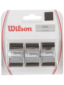 Overgrips Wilson Pro Sensation - Negro (Pack de 3)