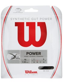 Wilson Synthetic Gut Power - Tennis Warehouse Europe