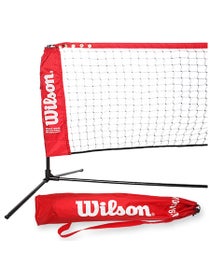 Wilson Tennis Netz, 6,10m, mit Pfosten.
