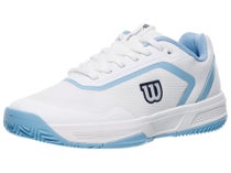 Chaussures Femme Wilson Court Glide White/Airy Blue - TOUTES SURFACES