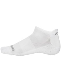 Wilson Unisex Kaos No Show Socks White/Light Grey