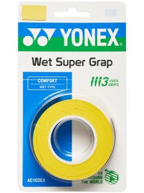 Yonex Overgrip Tenis Super Grap AC102EX 36 Unidades Negro