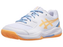 Asics Gel Dedicate 8 GS Padel White/Orange Junior Shoes
