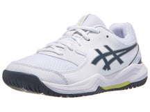 Asics Gel Dedicate 8 GS White/Ironclad Junior Shoes