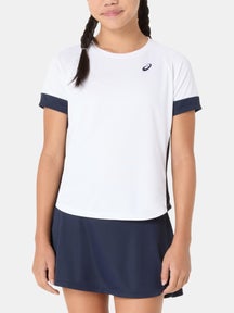 Asics Girl's Spring Tennis Top White