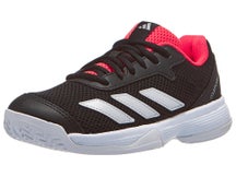 adidas Courtflash K AC Black/Silver Junior Shoes