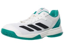 adidas Courtflash K AC Off White/Teal Junior Shoes