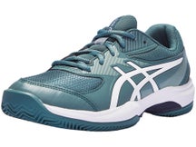 Asics Gel Game 10 GS Clay Foggy Teal/White Junior Shoes