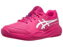 Asics Gel Resolution X GS Clay Rose/Cream Junior Shoe