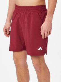 adidas Men's Team Court 7" Woven Short Red