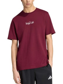 adidas Men's Coffee Donut Bag Graphic T-Shirt