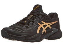 Asics Court FF 3 Novak Clay Black/Prism Gold Men Shoes