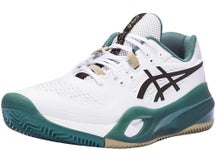 Asics Gel Resolution X Clay Wh/Dk Aubergine Men's Shoes