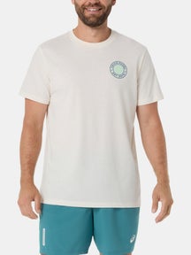Asics Men's PDL Court Graphic T-Shirt Beige