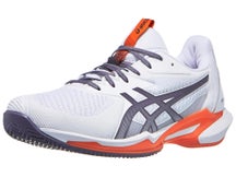 Asics Solution Speed FF 3 Clay White/Purple Men's Shoes