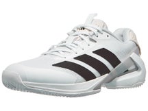 adidas adizero Ubersonic 5 Clay White/Black Men's Shoes