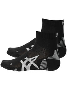 ASICS 2PPK Cushion Run Quarter Socks