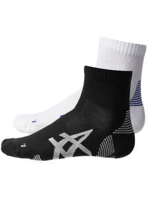 ASICS 2PPK Cushion Run Quarter Socks