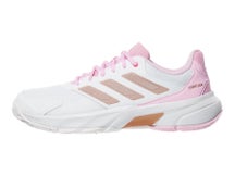 adidas CourtJam Control 3 AC Wh/Silver/Pink Women Shoes