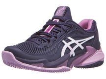 Asics Court FF 3 Clay Fog/White Womens Shoes