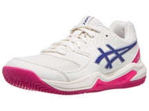 Asics Gel Dedicate 8 Clay Cream/Dk Cobalt Women's Shoes