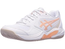 Asics Gel Dedicate 9 Clay Wh/Cantaloupe Women's Shoe