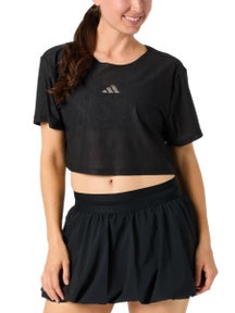 adidas Damen New York Pro Lace Crop Top