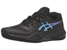 Asics Gel Resolution X Clay Black/Blue Women's Shoes