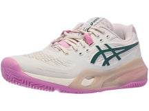 Asics Gel Resolution X Padel Oat/Jewel Grn Women's Shoe