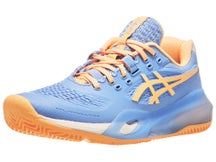 Asics Gel Resolution X Padel Stone/Orange Women's Shoes