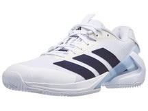 adidas adizero Ubersonic 5 Clay White/Blue Women Shoe