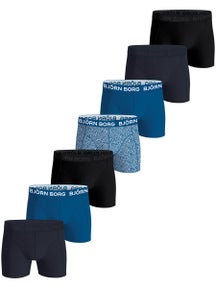 Bjorn Borg Men's Summer Cotton Stretch 7-Pack Boxer