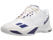 Babolat Jet Mach IV AC Cream/Dark Blue Men's Shoes