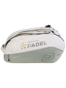 Bullpadel Vertex W Prem 077 26 Padel Racket Bag Ecru