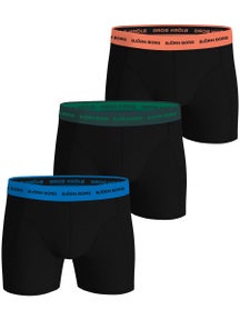 Bjorn Borg Men's Summer Cotton Stretch 3-Pack Boxer