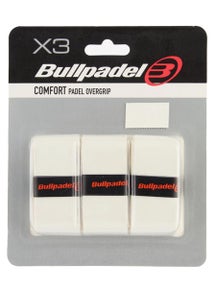 Bullpadel Confort Overgrip 3 Pack White